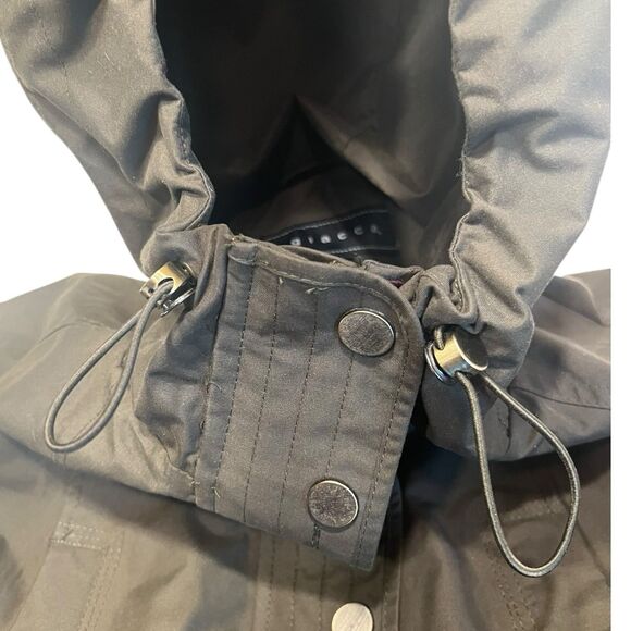 Giacca Olive Hooded Utility Parka Jacket XL Gorpcore Quiet Luxury Fall Layering - Picture 13 of 16